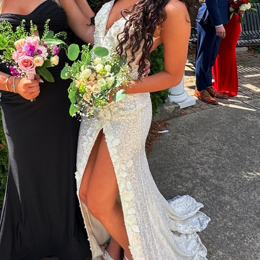 Elegant Black and White Gowns